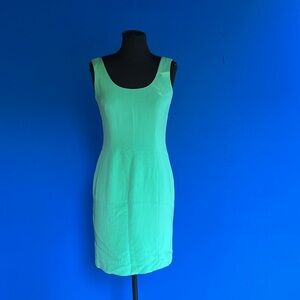 Escada Couture green sheath dress​